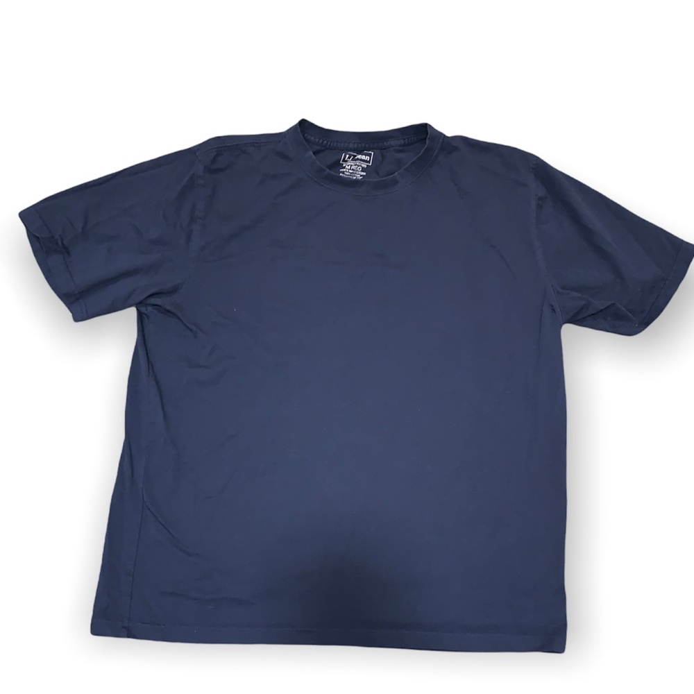 L.L. Bean navy blue medium tee